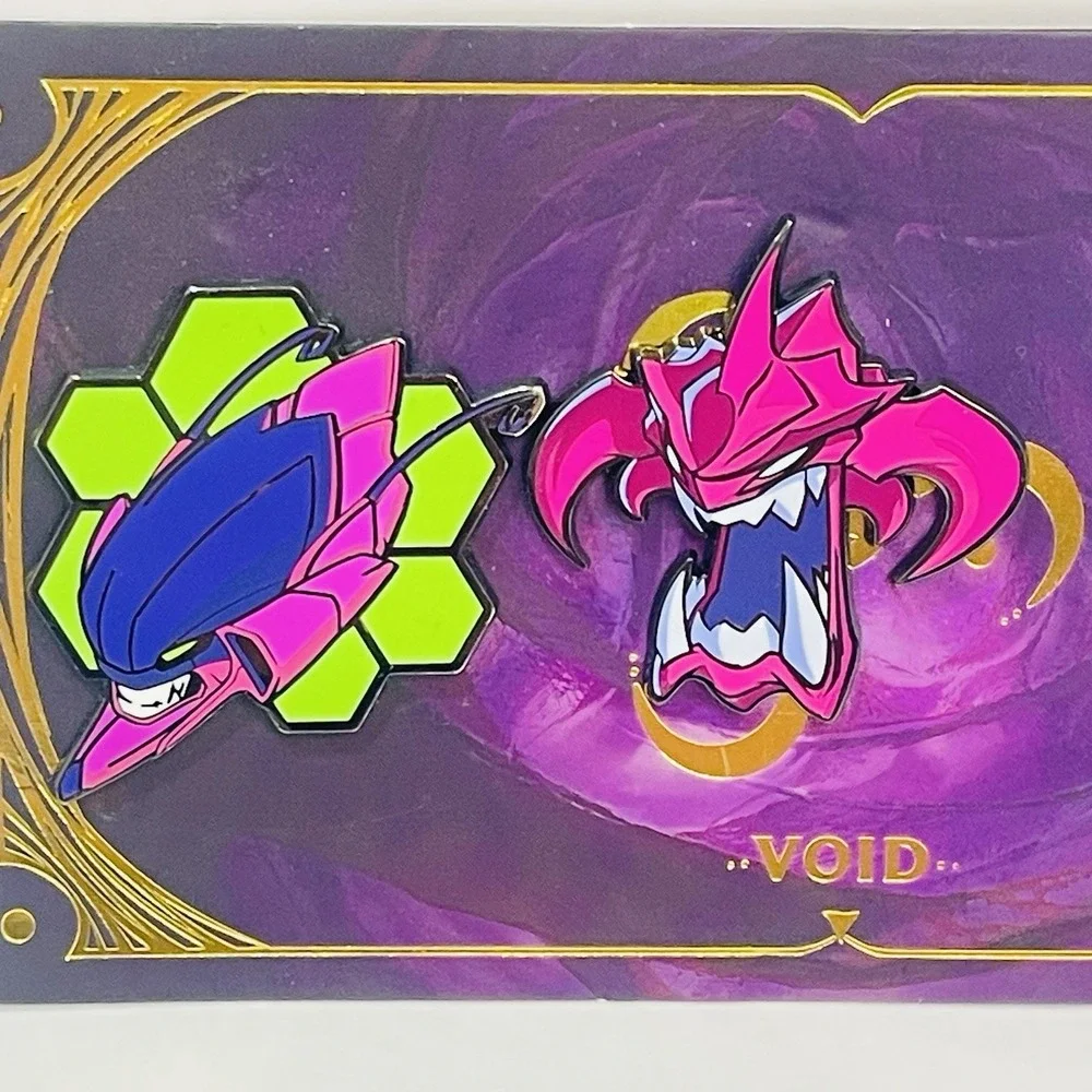 League Of Legends Void 2019 Pin Badge Riot Games Baron‎ Nashor Kha'Zix Cho'Gath